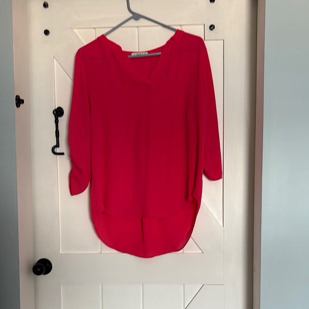 Women's Red Blouse